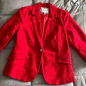 Red blazer